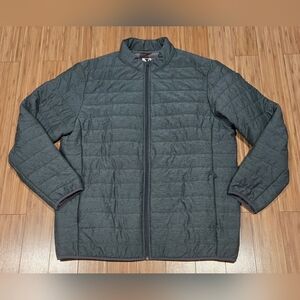 Voyager Men's Quilted Jacket - Gray